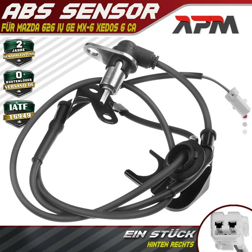Abs sensor raddrehzahl hinten - raddrehzahl,